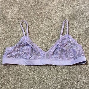 Savage X Fenty Lilac Lace Bralette